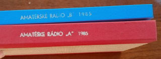 Amatérské radio / Časopis pro radiotechniku a amatérské vysílání / Řada A - Zviazaný mesačník 12 čísel / Pro konstruktéry - Řada B - Zviazaný dvojmesačník - Ročník XXXIII - 1984 Čísla 3 a 6 / Ročník XXXIV - 1985 Čísla 2, 3, 4 a 6