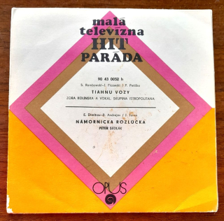 Zora Kolínska, Peter Sedlák, LP Platňa - single play