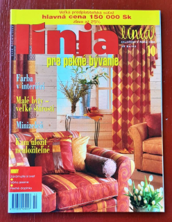 Línia pre pekné bývanie 2000/10 / Interiér, malý byt, záhrada