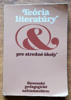 Teória literatúry pre stredné školy