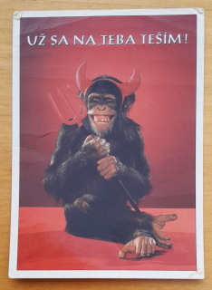 Opica - čert / Už sa na teba teším!
