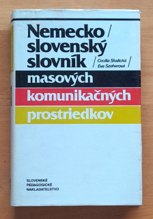 Nemecko-slovenský slovník masových komunikačných prostriedkov