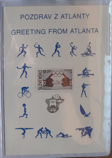 Pozdrav z Atlanty - Greeting from Atlanta - 1996 - The Olympic Games Atlanta 96