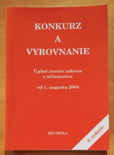 Konkurz a vyrovnanie / 2. vydanie