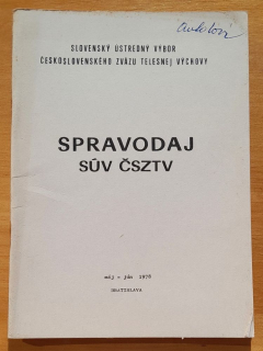 Spravodaj SÚV ČSZTV / máj - jún 1978