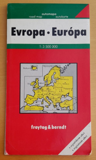 Automapa Evropa - Európa 