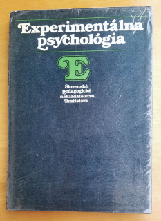 Experimentálna psychológia / Vysokoškolská učebnica
