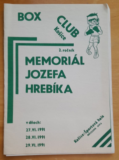 Memoriál Jozefa Hrebíka / BOX club Košice