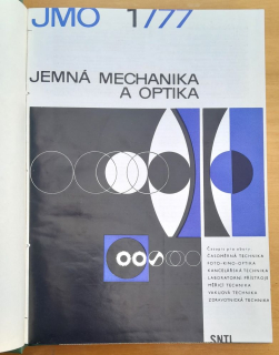 Jemná mechanika a optika 1977 / mesačník čísla 1 - 12