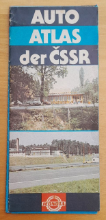 Autoatlas der ČSSR - mapa / Jednota