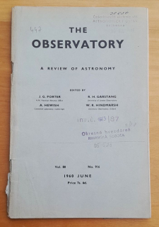 The Observatory a Review of Astronomy 1960
