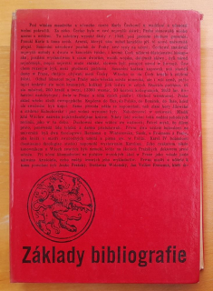Základy bibliografie / Učebnice pro vysoké školy