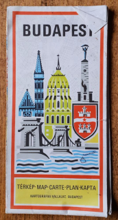 Budapest - mapa