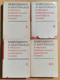 Dokumenty a materiály k dějinám československo-sovětských vztahú 1.- 4/1