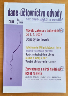 Dane - účtovníctvo - odvody bez chýb, pokút a penále