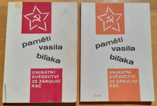 Paměti Vasila Biľaka 1. 2.
