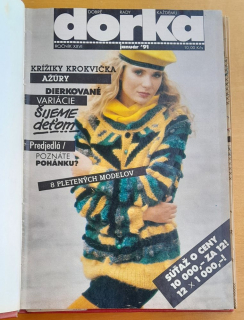 Dorka 1991/1 - 12 / 12 ks kompletný ročník