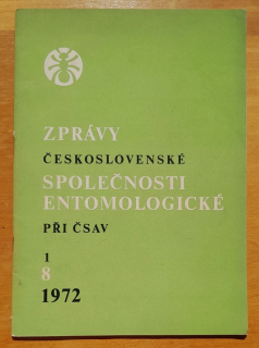 Zprávy Československé společnosti entomologické při ČSAV 1972/8