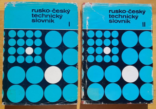 Rusko-český technický slovník 1. a-o + 2. p-ja