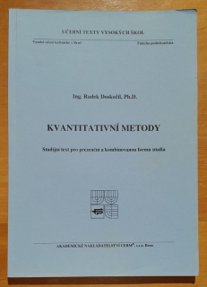 Kvantitativní metody / Učební texty vysokých škol