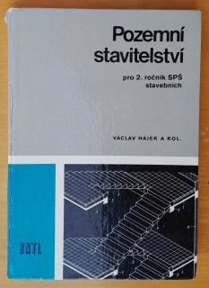 Pozemní stavitelství pro 2. ročník Středních prúmyslových škol stavebních