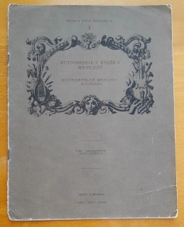Kutnohorská knížka menuetu / Kuttenberger Menuett Buchlein