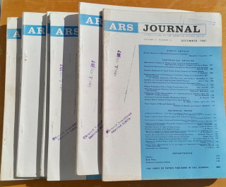 ARS Journal a Publication of the American Rocket Society