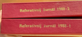 Referativnyj žurnal 1. - 12. / 1988