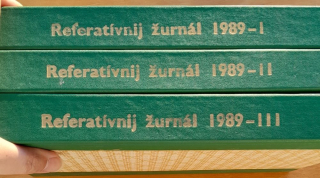 Referativnyj žurnal 1. - 12. / 1989