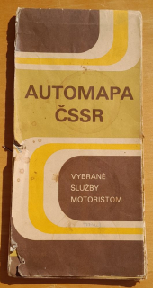 Automapa ČSSR / Vybrané služby motoristom