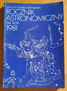 Rocznik astronomiczny na rok 1981