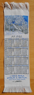 Záložka do knihy - PF 1980