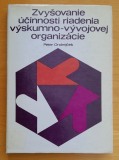 Zvyšovanie účinnosti riadenia výskumno-vývojovej organizácie