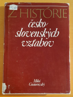 Z histórie česko-slovenských vzťahov