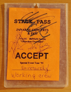 Accept - nemecká metalová skupina / 14.5.1993