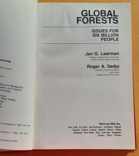 Global Forests / Inssues for Six Billion People