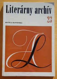 Literárny archív 23/86