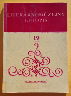 Literárnomúzejný letopis 19