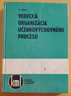 Vedecká organizácia učebnovýchovného procesu / Knižnica metodickej literatúry