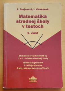 Matematika strednej školy v testoch 1. časť
