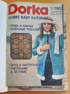 Dorka 1982/1, 2, 3, 5, 6, 8, 9, 10, 11, 12 + 1986/1, 2, 4, 5, 6, 8, 11, 12 / 18 ks