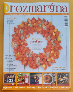 Rozmarýna 2017-10 / Rozmanité nápady pro život