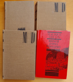 Prekliati králi 1.- 4. / 1.- 7. diel edície RETRO v štyroch knihách