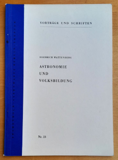 Astronomie und Volksbildung / Diedrich Wattenberg