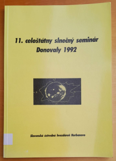 11. Celoštátny slnečný seminár Donovaly 1992
