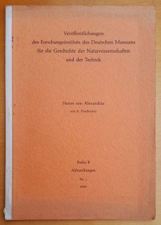 Veroffentlichungen des Forschungsinstituts des Deutschen Museums fur die Geschichte der Naturwissenschaften und der Technik / Nr. 2