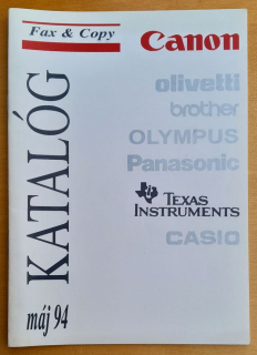 Katalóg Fax & Copy máj 1994