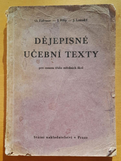 Dějepisné učební texty pro osmou třídu středních škol