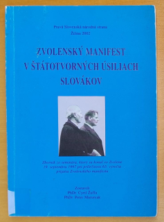 Zvolenský manifest v štátotvorných úsiliach slovákov