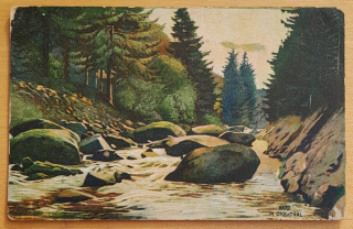 Tucks Postkarte - Potok - 1908